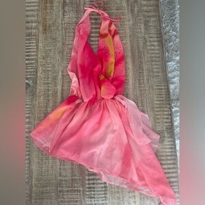 White Fox Boutique Pink Halter Top. New with tags!